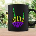 Skeleton Rock Hand Pocket Mardi Gras Bones Music Lover Band Coffee Mug Gifts ideas