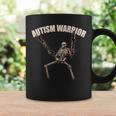 Skull Autism Warrior Autism Skeleton Meme Autism Awareness Coffee Mug Gifts ideas