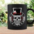 Skull Poker Ace Of Hearts Casino Gambling Card Player Coffee Mug Gifts ideas