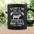 Smart People Cattle Farmer Cow Breed Shorthorns Coffee Mug Gifts ideas