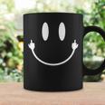 Smile Face Middle Finger Hand Sarcasm Meme Smile Face Coffee Mug Gifts ideas