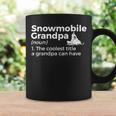 Snowmobile Grandpa Definition Snowmobile Riding Coffee Mug Gifts ideas