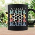 Soccer Mama Retro Groovy Soccer Softball Mom Coffee Mug Gifts ideas
