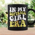 In My Softball Girl Era Retro Groovy Softball Girl Coffee Mug Gifts ideas