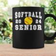 Softball Senior Night Softball Senior 2024 Graduation Party Coffee Mug Gifts ideas