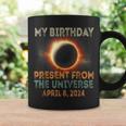 Solar Eclipse 2024 Birthday Present 4824 Totality Universe Coffee Mug Gifts ideas