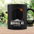 Solar Eclipse 2024 Buffalo Skyline Total Solar Eclipse Coffee Mug Gifts ideas