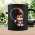 Solar Eclipse 2024 Cat Wearing Solar Eclipse Glasses Coffee Mug Gifts ideas