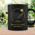Solar Eclipse 2024 Columbus In Indiana Totality Eclipse Coffee Mug Gifts ideas