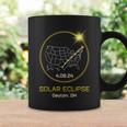 Solar Eclipse 2024 Dayton Oh Ohio Totality Eclipse Coffee Mug Gifts ideas