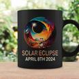 Solar Eclipse 2024 Hippo Wearing Solar Eclipse Glasses Coffee Mug Gifts ideas
