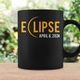 Solar Eclipse 2024 Total Solar Eclipse Phases April 8 2024 Coffee Mug Gifts ideas