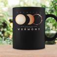 Solar Eclipse 2024 Vermont Total Eclipse American Graphic Coffee Mug Gifts ideas