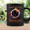 Solar Eclipse 2024 Vermont Usa State Totality Path Souvenir Coffee Mug Gifts ideas