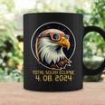 Solar Eclipsetwice In Lifetime 2024 Solar Eclipse Bald Eagle Coffee Mug Gifts ideas