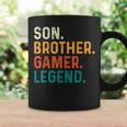 Son Brother Gamer Legend Gaming Coffee Mug Gifts ideas