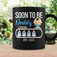 Soon To Be Daddy 2025 Boy Gender Reveal Party Dad Father Coffee Mug Gifts ideas
