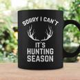 Sorry I Can't It's Hunting SeasonDeer Hunters Coffee Mug Gifts ideas