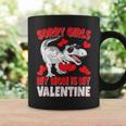 Sorry Girls My Mom Is My Valentine Valentine's Day Boy Coffee Mug Gifts ideas