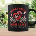 Sorry Girls Mom Is My Valentine Heart Boy Girl Coffee Mug Gifts ideas
