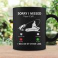 Sorry I Missed Your Call Was On Other Line Men Fishing Coffee Mug Gifts ideas