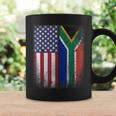 South African American Flag South Africa Usa America Coffee Mug Gifts ideas