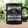 Soy Un Arquitecto No Un Mago Arquitectura Taza de café Ideas de regalos