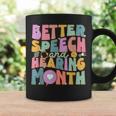 Speech And Hearing Month Slp Speech Language Therapist Coffee Mug Gifts ideas
