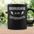 Splechase Is My Superpower Horse Racing Sarcastic Coffee Mug Gifts ideas