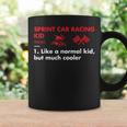 Sport Kid Definition Sprint Car Racing Coffee Mug Gifts ideas