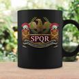 Spqr Legionario De Roma Imperio Romano Ejército Romano Taza de café Ideas de regalos