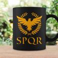 Spqr Roma Roma Regalo Antiguo Taza de café Ideas de regalos