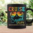 Squad Crew Cruise 2024 Summer Vacation Matching Family Group Coffee Mug Gifts ideas