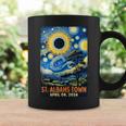 St Albans Town Vermont Total Solar Eclipse 2024 Starry Night Coffee Mug Gifts ideas