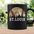 St Louis Skyline City Vintage Baseball Lover Coffee Mug Gifts ideas