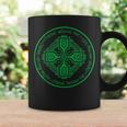 St Patrick's Breastplate Lorica Prayer Catholic Irish Cross Coffee Mug Gifts ideas
