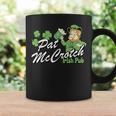 St Patty's Day Pat Mccrotch Irish Pub Lucky Clover Coffee Mug Gifts ideas