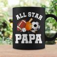 All Star Papa Dad Of The Birthday Boy Sports Daddy Coffee Mug Gifts ideas