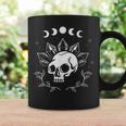 Stars Skull Pagan Gothic Crystals Wiccan Witch Moon Occult Coffee Mug Gifts ideas