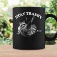 Stay Trashy Raccoon Trash Panda Raccoon Meme Coffee Mug Gifts ideas