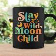 Stay Wild Moon Child Hippie Retro 60S 70S Groovy Coffee Mug Gifts ideas