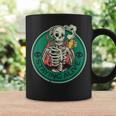 Staying Alive Skeleton Drinking Coffee Skeleton And Coffee Coffee Mug Gifts ideas