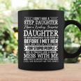 Step Dad Fathers Day From Daughter Son Kid Wife Step Dad Coffee Mug Gifts ideas