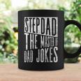 Stepdad The Master Of Dad Jokes Stepdad Father's Day Coffee Mug Gifts ideas