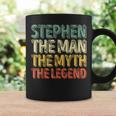 Stephen The Man The Myth The Legend First Name Stephen Coffee Mug Gifts ideas
