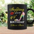Stepping Into My 49Th Birthday Like A Boss Since 1973 Heels Coffee Mug Gifts ideas