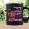 Stepping In To My October 49Th Birthday Like A Boss Coffee Mug Gifts ideas