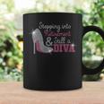 Stepping Into Retirement And Still A Boss Bling Rhinestone Coffee Mug Gifts ideas