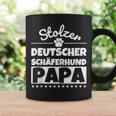 Stolzer Deutscher Schäferhund Papa Tassen Geschenkideen