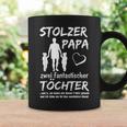 Stolzer Papa Zwei Töchter Idea Tassen Geschenkideen